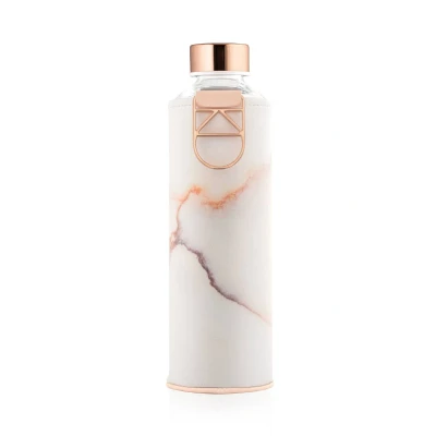 Afbeelding van Waterfles Creme Lava 750 Ml RVS/Kunstleer/Glas Equa Mismatch Hoes Kunstleer L 7,5 X B H 26 Cm