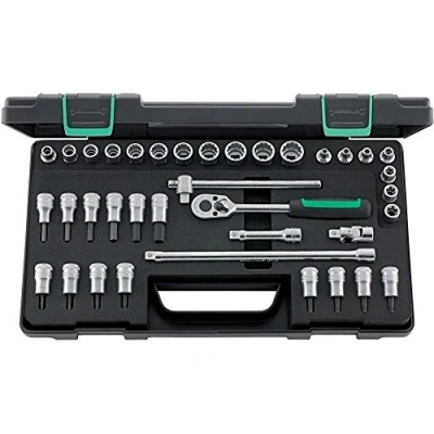 Afbeelding van Stahlwille 45/49/32/5TX KN 96022119 Dopsleutelset 3/8 (10 mm) 37 delig