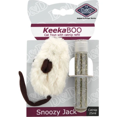 Afbeelding van D&amp;d Home Speelgoed Voor Dieren Kat Snoozy Jack 8cm 25ml 1st