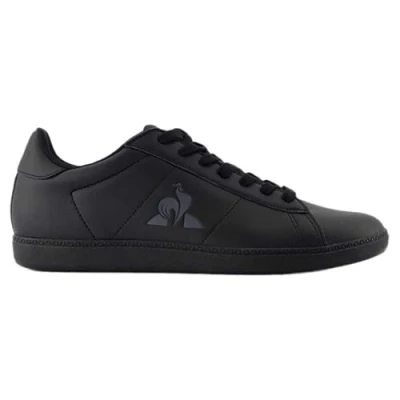 Afbeelding van le coq sportif Courtset Sneakers laag, Maat: 45, Black Leer/ synthetisch