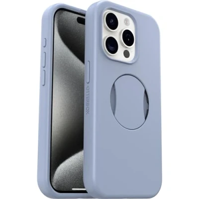 Afbeelding van Apple iPhone 15 Pro Hoesje Kunststof OtterBox Backcover/Hardcase Blauw Telefoonhoesje Shockproof/Valbescherming