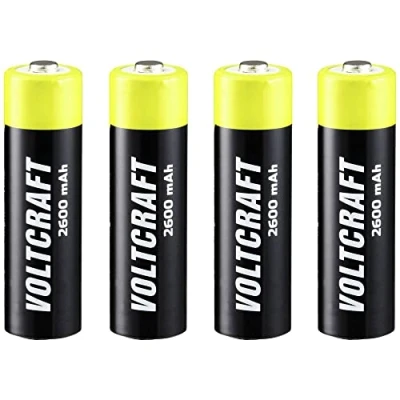 Afbeelding van VOLTCRAFT Endurance Oplaadbare AA batterij (penlite) NiMH 2600 mAh 1.2 V 4 stuk(s)