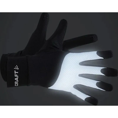Afbeelding van Handschoen Craft Unisex Adv Lumen Fleece Glove Zwart L