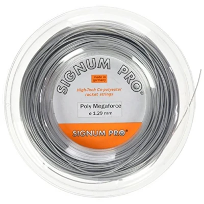 Afbeelding van Signum Snaarrol Poly Megaforce, zilver, 200 m, 0255000238300005