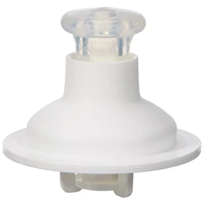 Afbeelding van Nuk 10255252 Push Pulltuit Siliconen, 1 Stuk, Wit