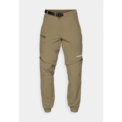 Afbeelding van Adidas Terrex Utilitas Hiking ZIP OFF Outdoorbroeken, Heren, Maat: XS, Olive strata