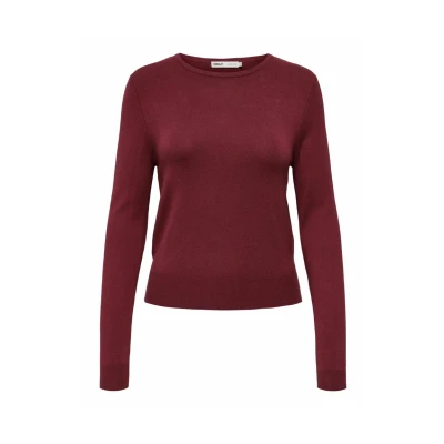 Afbeelding van ONLY Onlvenice LIFE Oneck Trui, Dames, Maat: XS, Cabernet