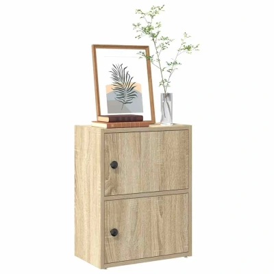 Afbeelding van vidaXL Boekenkast 40x24x52 cm bewerkt hout sonoma eikenkleurig