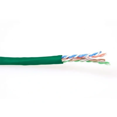 Afbeelding van ACT CAT6 U/UTP PVC soepel patch groen 100 m