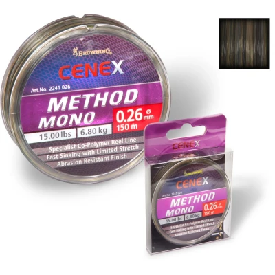 Afbeelding van Browning Cenex Method Feeder Fast Sinking Mono (150m) Maat : 0.20mm