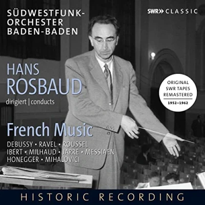 Afbeelding van Südwestfunk Orchester Baden Baden, Hans Rosbaud Conducts French Music (4 CD)