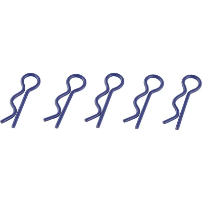 Afbeelding van Reely 1:10 Bodyklemmen Blauw Lengte: 15 mm 5 stuk(s)