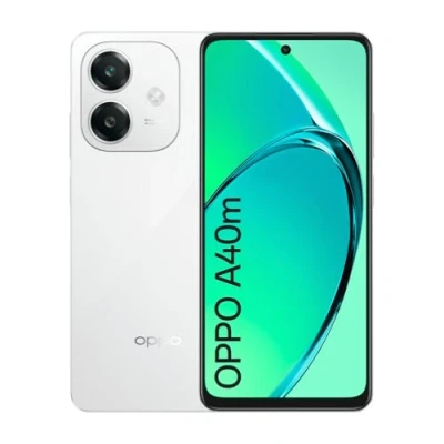Afbeelding van OPPO A40m Smartphone zonder SIM Lock, 16 GB (8 + 8 GB, 256 HD+ LCD display, 17,9 cm (6,7 inch), camera 50 2 MP, Android, batterij 5100 mAh, snel opladen, 45 W, wit
