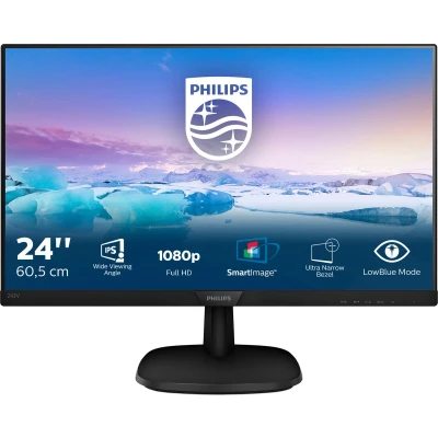Afbeelding van Monitor Philips 243V7QJABF/00 23,8&quot; LED IPS LCD Flicker free 50 60 Hz
