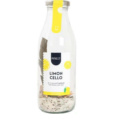 Afbeelding van Pineut ® Limoncello Cadeau Vrouw Limoen Likeur Set Cocktail kruiden Mix voor Zelf maken Origineel Gezellig Genieten