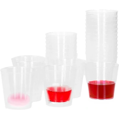 Afbeelding van Excellent Houseware Shotglazen 40ST herbruikbaar 30 ml kunststof vaatwasserbestendig