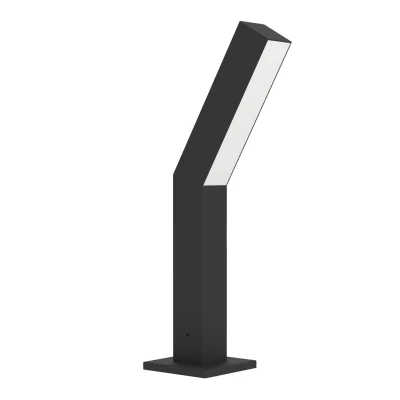 Afbeelding van EGLO Ugento Sokkellamp Staande lamp Buiten Padverlichting LED 36 cm Zwart/Wit