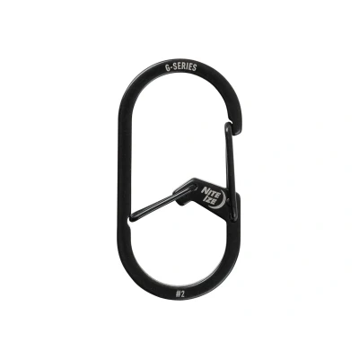 Afbeelding van Nite Ize G Series Karabijnhaak Zwart #2