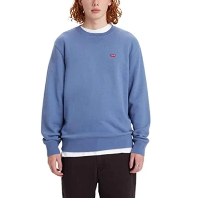 Afbeelding van Levi&#039;s Heren Crew, Blauw, XS, blues, XS