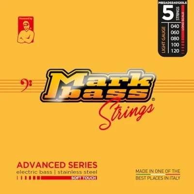 Afbeelding van Markbass Advanced Series Strings 5s 40 120 Snarenset voor 5 string basgitaar