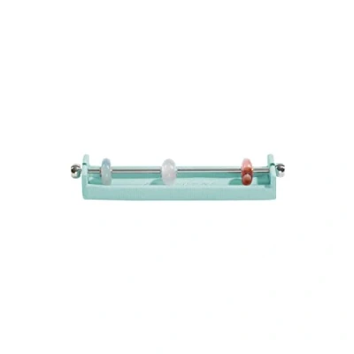 Afbeelding van Stackers Accessory Dove Stapelbare Sieradendoosje Bedelhanger grijs/mintgroen