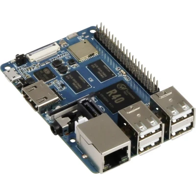 Afbeelding van Banana PI BPI M2 Berry Single Board computer 1 GB 4 x 1.20 GHz