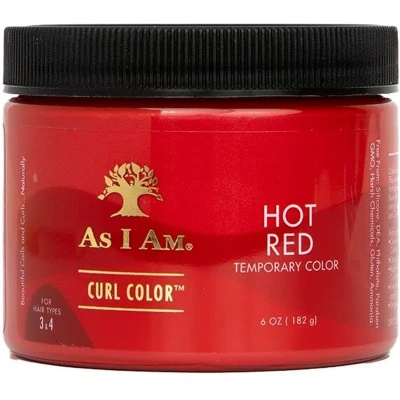 Afbeelding van Semi permanente kleurstof As I Am 501676 Hot Red 182 g