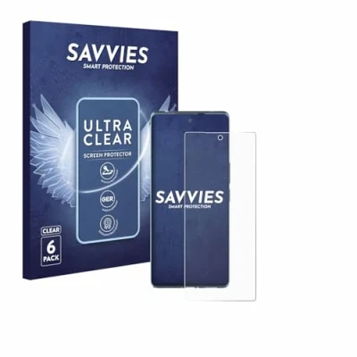 Afbeelding van Savvies Screenprotector voor HTC U24 Pro Folie Beschermfolie transparant (6 Stuks)