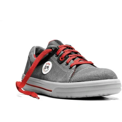 Afbeelding van ELTEN Vintage Lady Low 74101 S3 veiligheidsschoenen dames, ESD, SRC, BGR 191, lichtgrijs, maat 37
