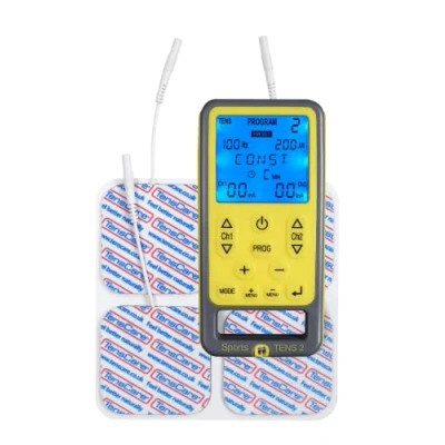 Afbeelding van TensCare Sports TENS elektrostimulator, vooraf ingestelde programma&#039;s TENS, EMS, massage en handmatige programma&#039;s, pijnverlichting, spiertoning ontspanning.