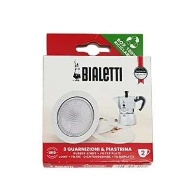Afbeelding van Bialetti 800002 Espressomachine, aluminium, Color Blanco