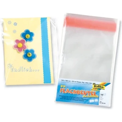 Afbeelding van 100 PP zakjes 125x162mm + sluit
