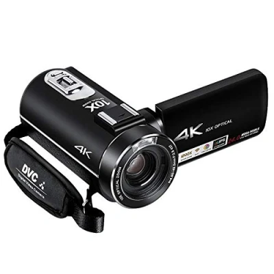 Afbeelding van Lipa AD C7 Camcorder 4K videocamera Digitale camera Wifi Vlog Sony CMOS lens en phone remote 120x zoom Met 32 GB SD kaart Aansluiting statief microfoon