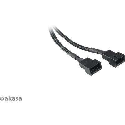Afbeelding van Akasa AK CBFA08 30BK 1&gt;5x PWM 4 pin 30cm