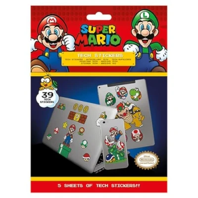 Afbeelding van Super Mario Tech Stickers