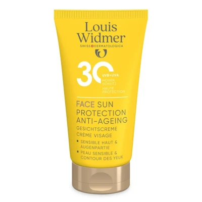 Afbeelding van Louis Widmer Suncare Face Sun Protection Anti ageing 30 Zonder Parfum 50ml
