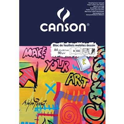 Afbeelding van Canson C400110403 creatief papier Kunstpapier 50 vel