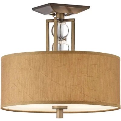 Afbeelding van KICHLER Plafondlamp Celestial met textiel lampenkap