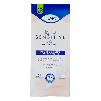 Afbeelding van 3x TENA Sensitive Lights Normal 24 stuks