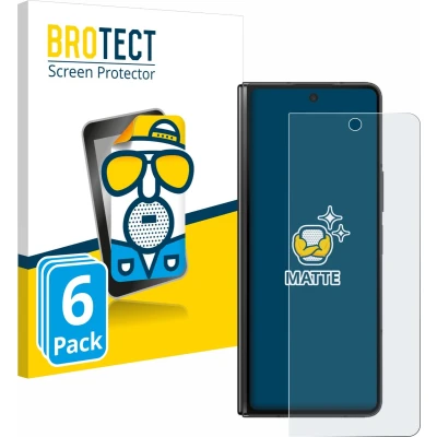 Afbeelding van BROTECT Screenprotector voor Samsung Galaxy Z Fold 5 Folie Beschermfolie matte (6 Stuks)