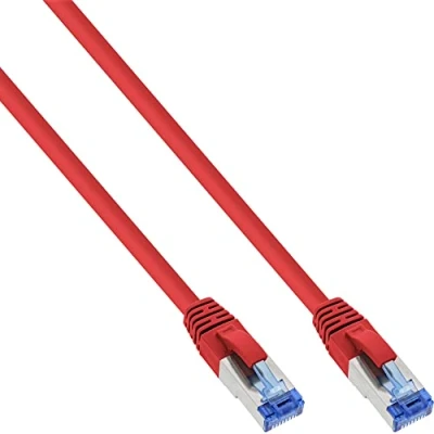 Afbeelding van InLine Patchkabel Cat.6A, S/FTP (PiMf), 500MHz (S/FTP, CAT6a, 1.50 m), Netwerkkabel