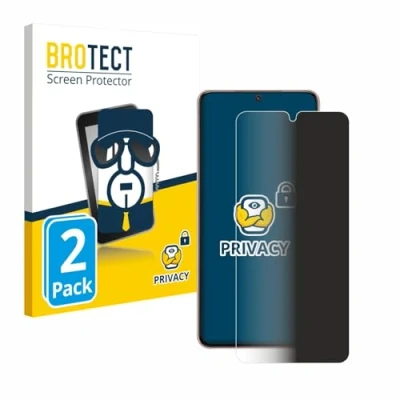 Afbeelding van BROTECT privacy screenprotector voor Samsung Galaxy S21 / 5G Folie Beschermfolie Blauwlichtfilter (2 Stuks)