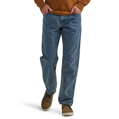 Afbeelding van Wrangler Men&#039;s Big and Tall Authentics Relaxed Fit Jean Cotton
