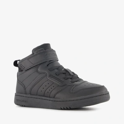Afbeelding van Skechers Quick Street jongens sneakers zwart Maat 37 Uitneembare zool