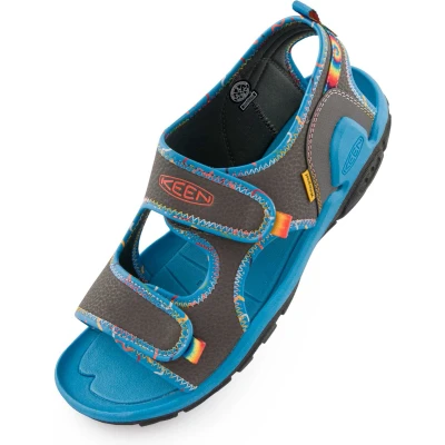 Afbeelding van KEEN Uniseks Knotch Creek Open Toe sandalen voor kinderen, Meerkleurige magneet Tie Dye, 37 EU