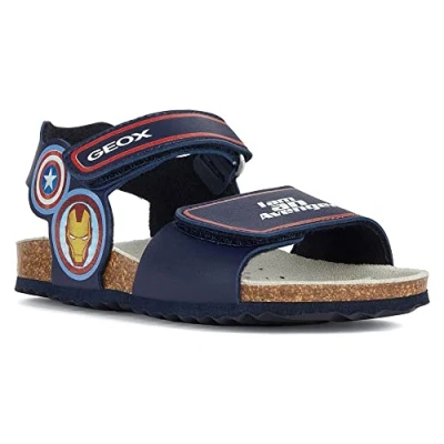 Afbeelding van Geox Jongens J Ghita Boy sandalen, Donkerblauw, 39 EU