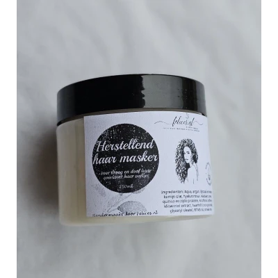 Afbeelding van Bio Herstellende haar masker met knoflook proteïnen en argan olie verlies 180ml