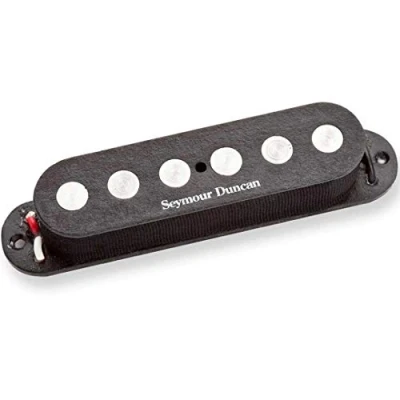 Afbeelding van Seymour Duncan SSL 4 Quarter Pound Strat Neck / Middle Bridge Tapped Black gitaarelement