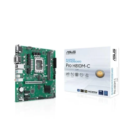 Afbeelding van ASUS MB Intel 1851 PRO H810M C CSM (LGA 1851, mATX), Moederbord