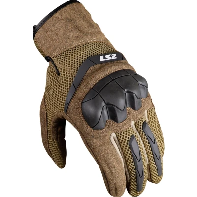 Afbeelding van LS2 handschoenen Kubra bruin maat M motor scooter